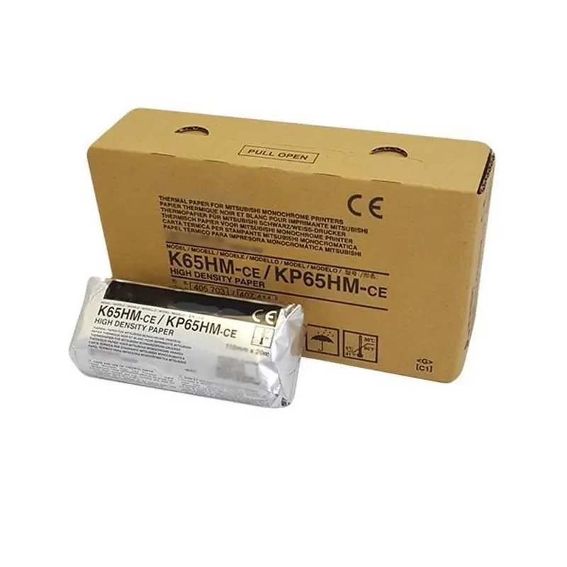 High Density UPP110 HD Ultrasound Medical Printer Paper for Mitsubishi K65HM / KP65HM-CE