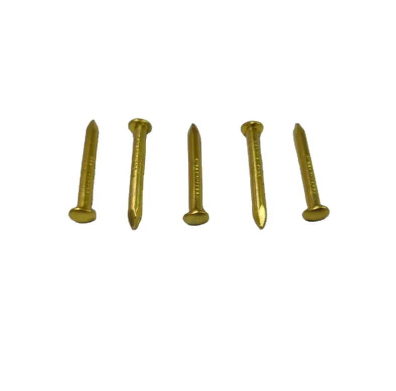 Custom High Quality Brass Nails Rose Head Diamond Point with Good Price