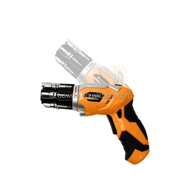 
3.6V Cordless Electric Rechargeable Screwdriver Kit with 6pcs Bits Magnetic Bit Holder  (60689933716)
