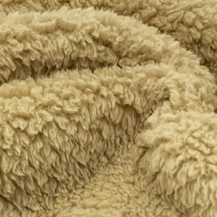 The Factory Produces Solid Color Wholesale Double-sided Brush Shu Velveteen Sherpa Fleece F