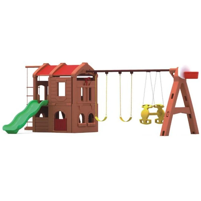 Лидер продаж, Детские наружные пластиковые качели и горки