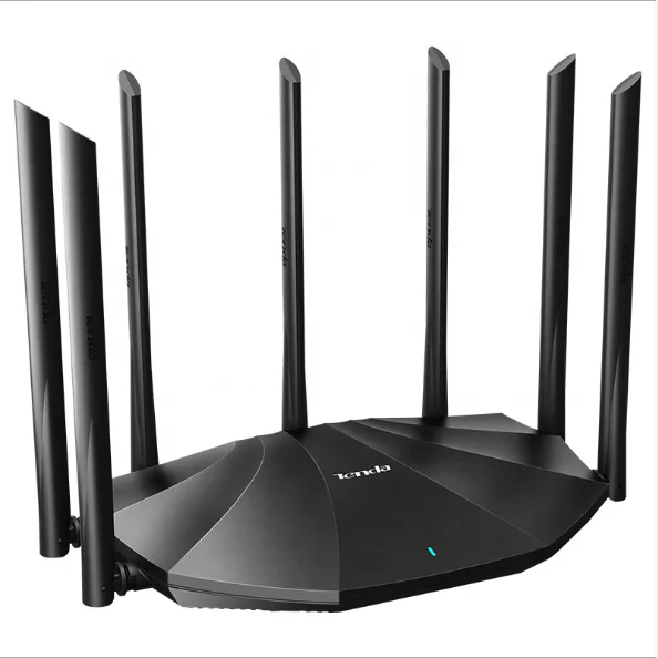 Hot-sale Tenda AC23 2.4G&5G WiFi dual band Gigabit 5g 4T4R wireless router 2100M optical fiber IPV6 wireless router