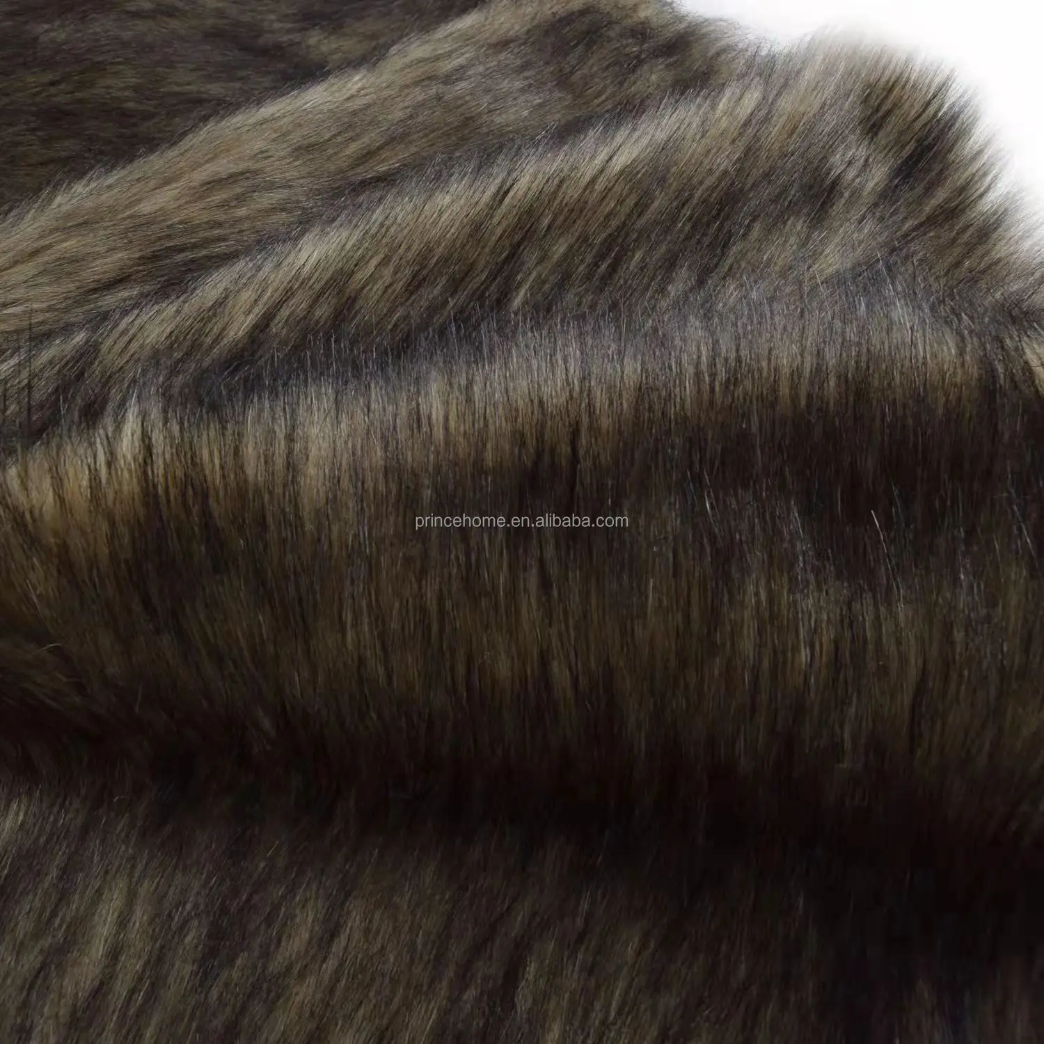 48'  faux fur Christmas tree skirt with back upscale slub fabric Christmas ornament