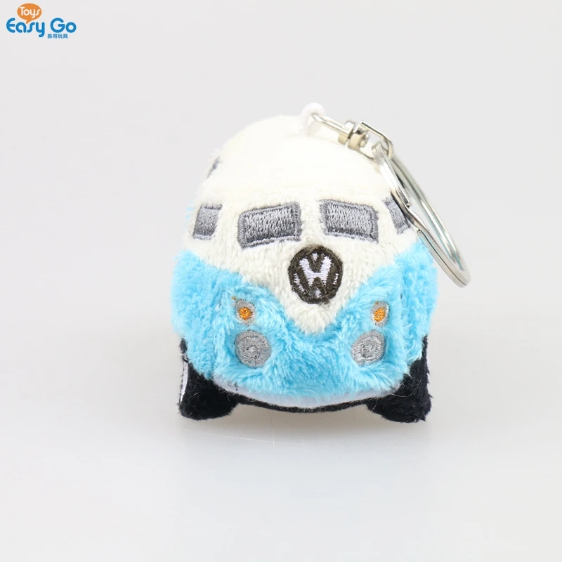 Милый автомобильный игрушечный брелок для ключей 12 см VW плюшевая игрушка