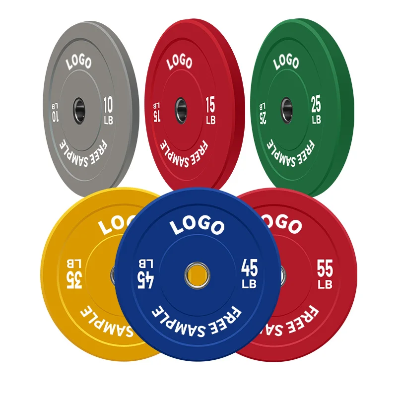 Wholesale Weight Lifting Plates Cast Iron Lbs Gym Custom Bumper Plates Rubber Pates Weights