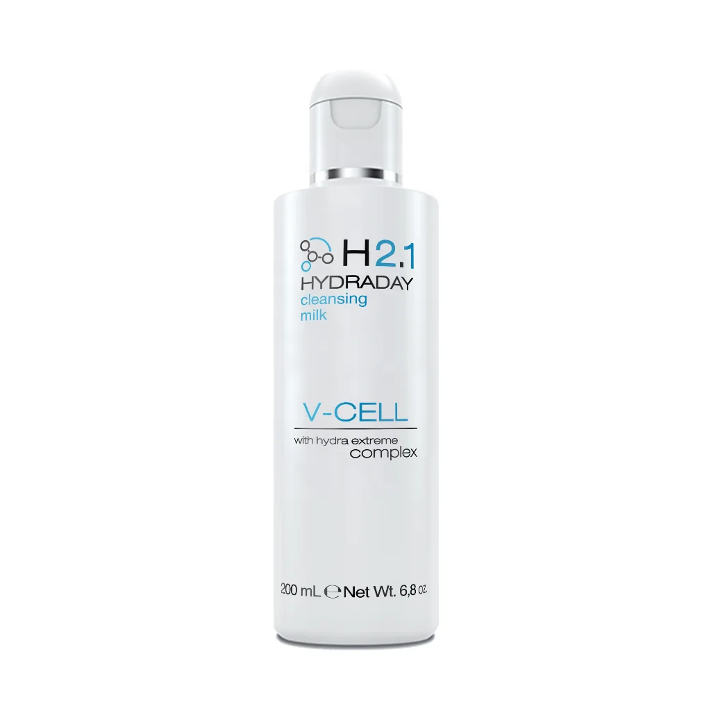 Premium V-Cell Hydraday H2.1 Cleansing Milk - Ultra-Rich Italian Hydration 500ml - The Ultimate Skin Purifier