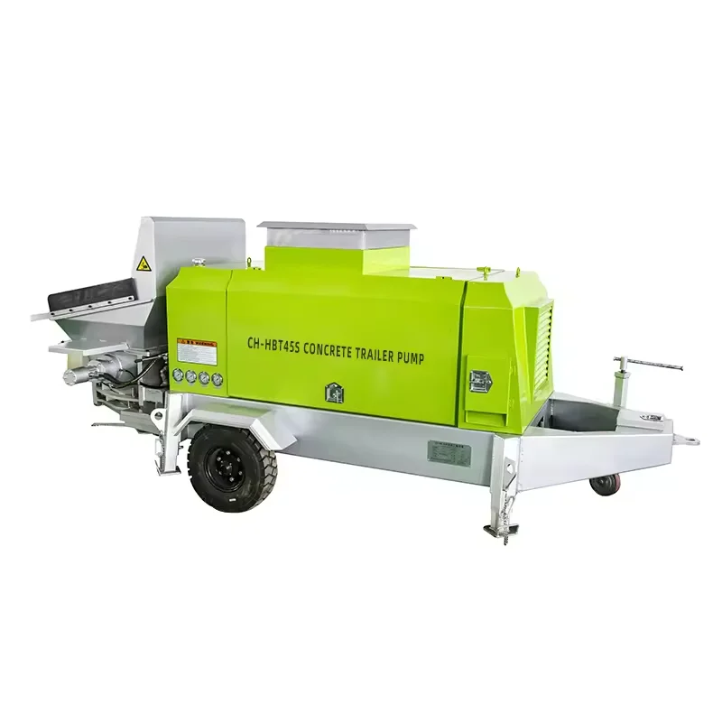 Mini Concrete Pump Diesel Engineering Construction Machinery Mobile Concrete Pump Stationary Concrete Pump Schwing