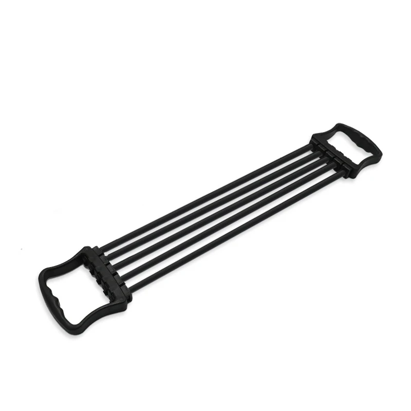 Chest Expander 5 Tubes Adjustable Arm Strength Trainer Exerciser Resistance Bands for Arm Training Home