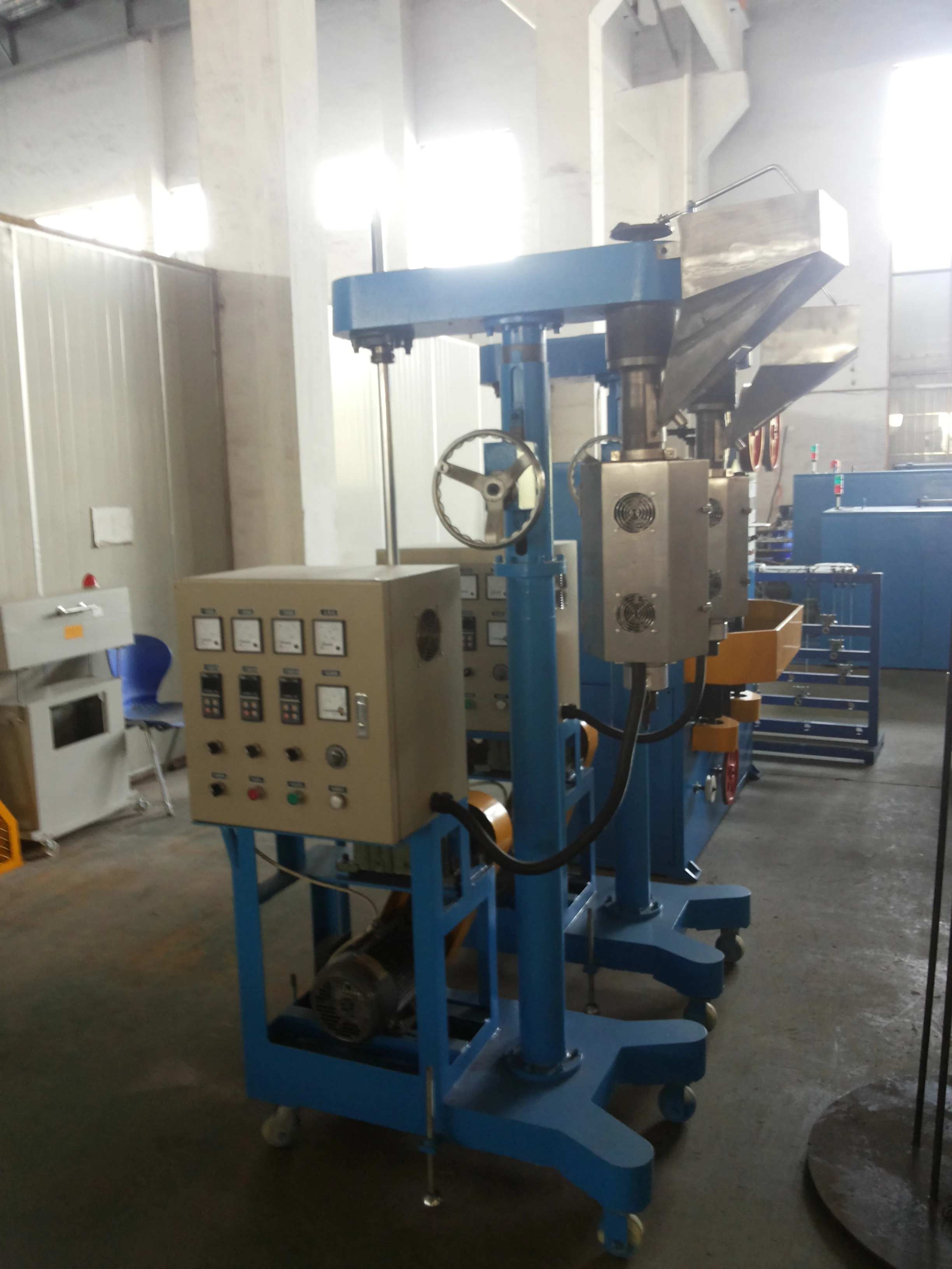 60mm NYLON PVC Production Line Cable Making Production Line/ electric copper wire cable extrusion machine / cable making machine