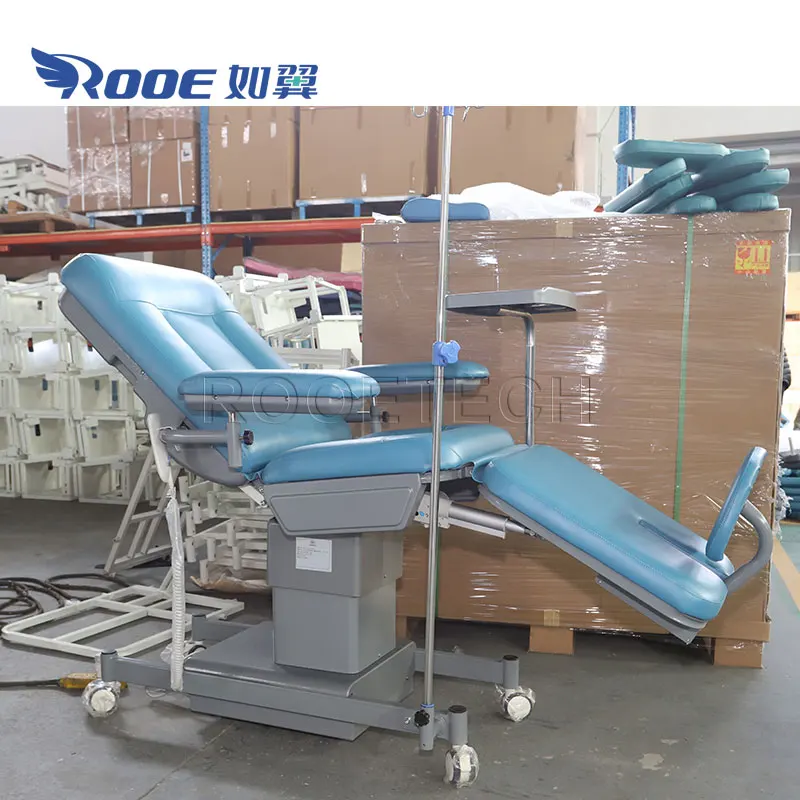 Hospital Luxury Electric Phlebotomy Dialysis Chair with Hand Remote Control