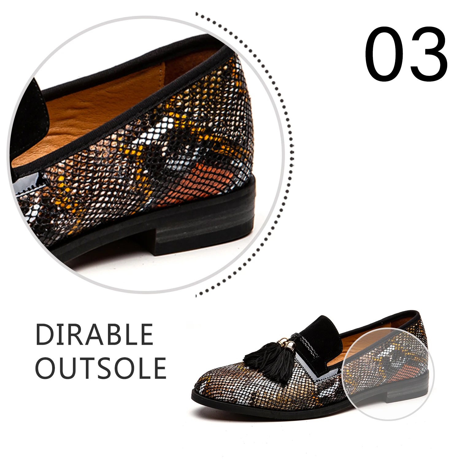 Мужские лоферы без шнуровки Tazewell с бахромой