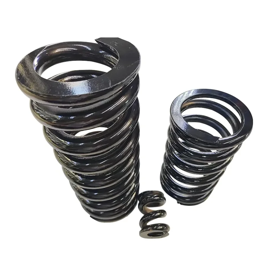 Большая винтовая спиральная термостойкая пружина из углеродистой стали сверхмощная компрессионная
