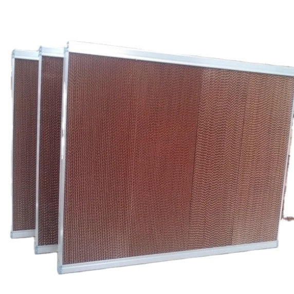 5090 6090 7090 Agriculture Greenhouse Plastic Paper Honey Comb Evaporative Cooler Cooling Pad For Poultry Farm