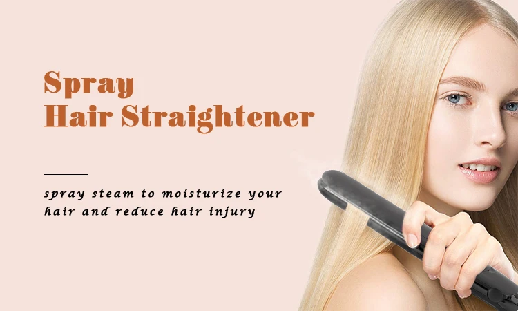 Bidisco Professional Keratin Treatment Steam Styler Hair Straightener Flat Iron Nano Titanium Hair Straightener