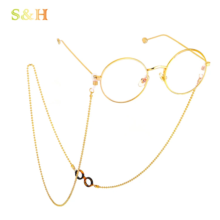 Factory made designer eyeglass cords and chains