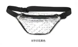 Transparent joker waterproof  travel outdoor women  Pvc beach waist bag  fanny pack for ladies