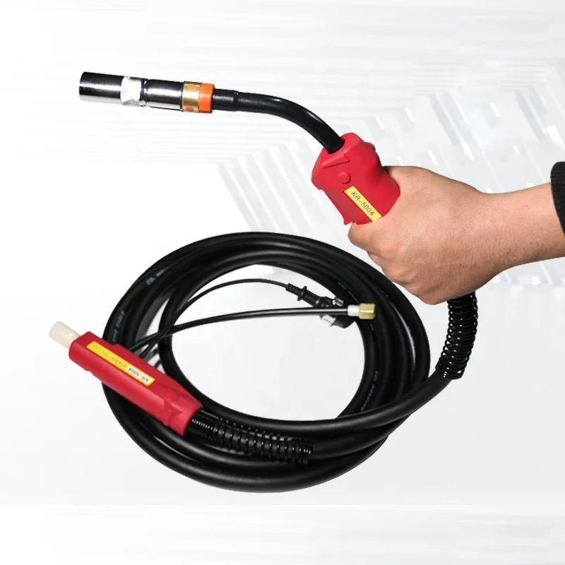 Shielded welding gun 5m and 3m welding handle line suitable for gas shielded welding gun 350 accessories