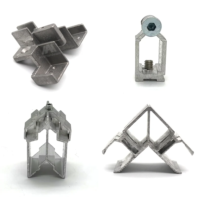 window corner joint accessories aluminum corner cleat