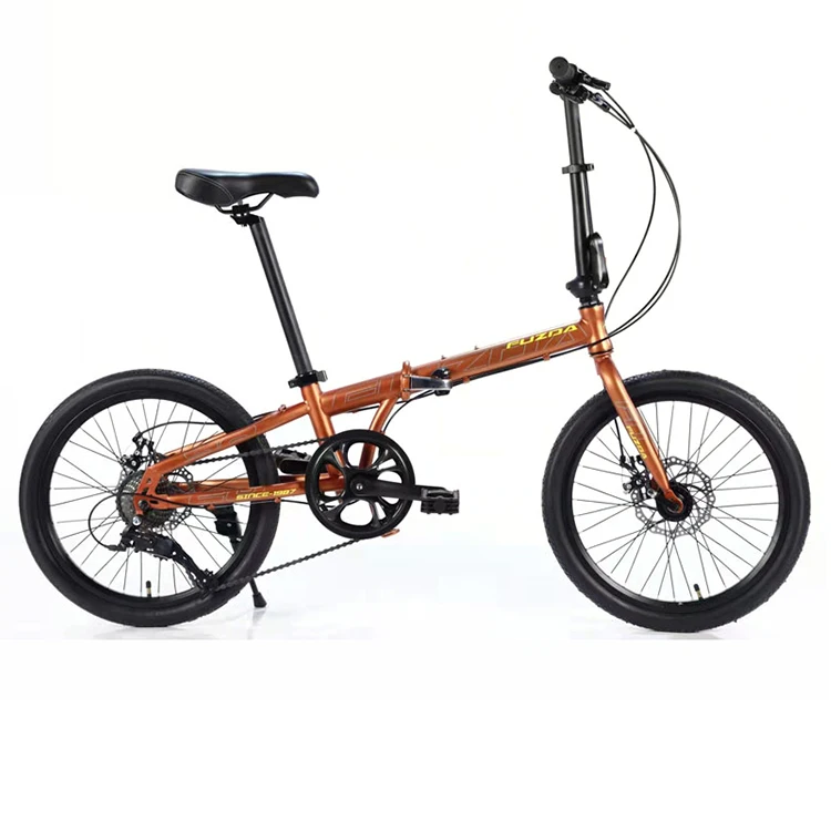 China Wholesale High Quality 16 & 20 Inch Folding Bikes for Adults Best Folding Bikes with 21 Speed Gears and Bead Pedal