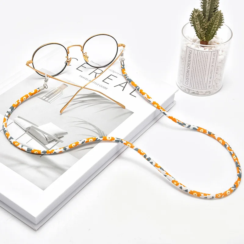 LOYALTY Retro cotton elastic chain sunglasses anti-drop color glasses rope