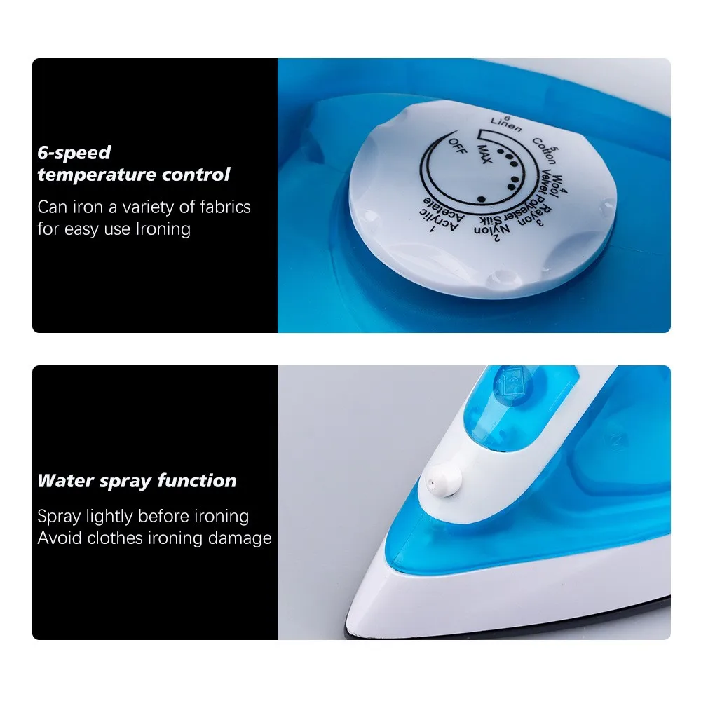 Electric Dry Iron Portable Electric Iron for Home 2024 NEW Household Automatic Pressing MIni Iron