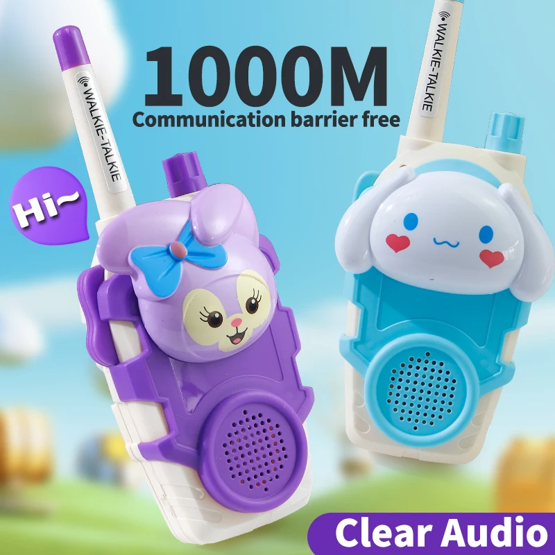 30km-100 km long range radio funny carton shape kids walkie talkie