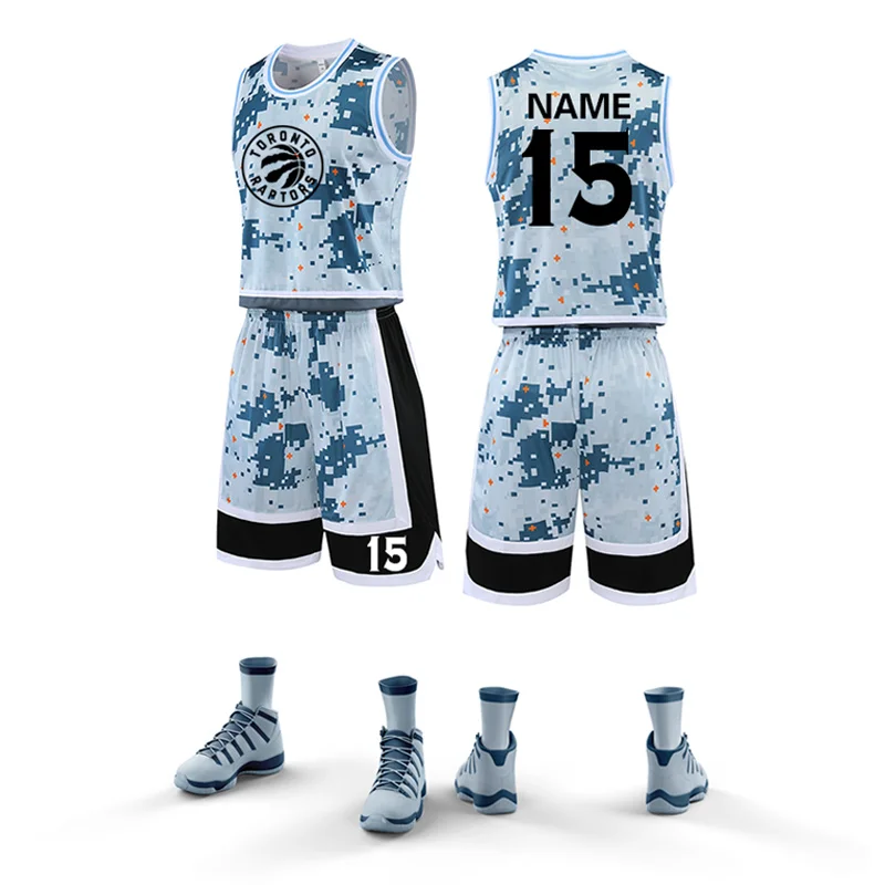 2022 Sublimated  Basketball Jerseys With No Logo Basketball Jersey