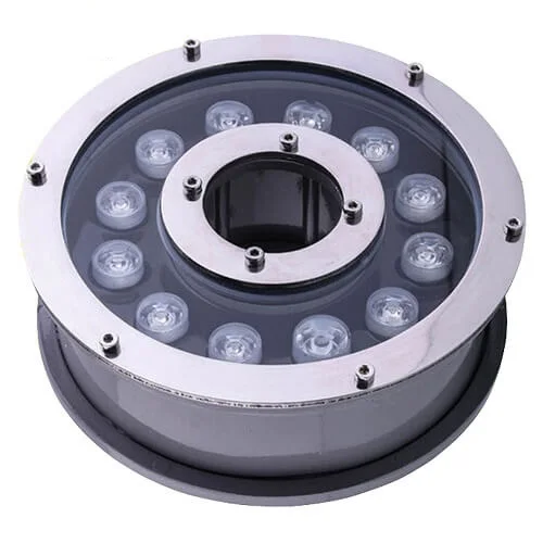 
DC24V Outdoor Swimming Pool Waterproof RGB Led Circle Ring Underwater Fountain Light 