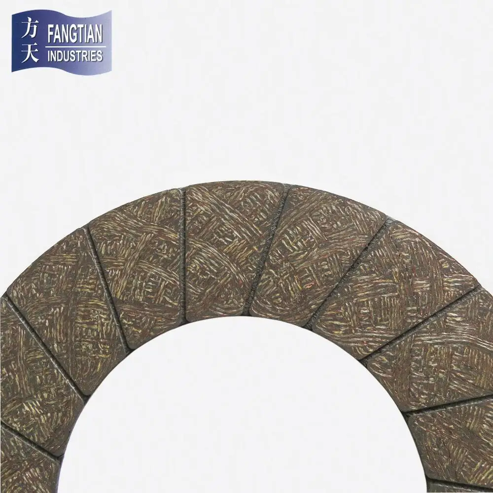 auto part  High Quality   friction Material Clutch Facing manufacturer