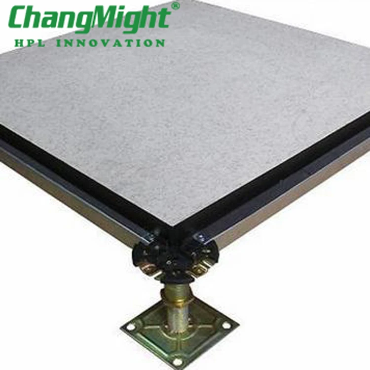 Changmight Manufacture 1.2-5mm Raised Floor Price, Anti-static HPL used in Computer Room