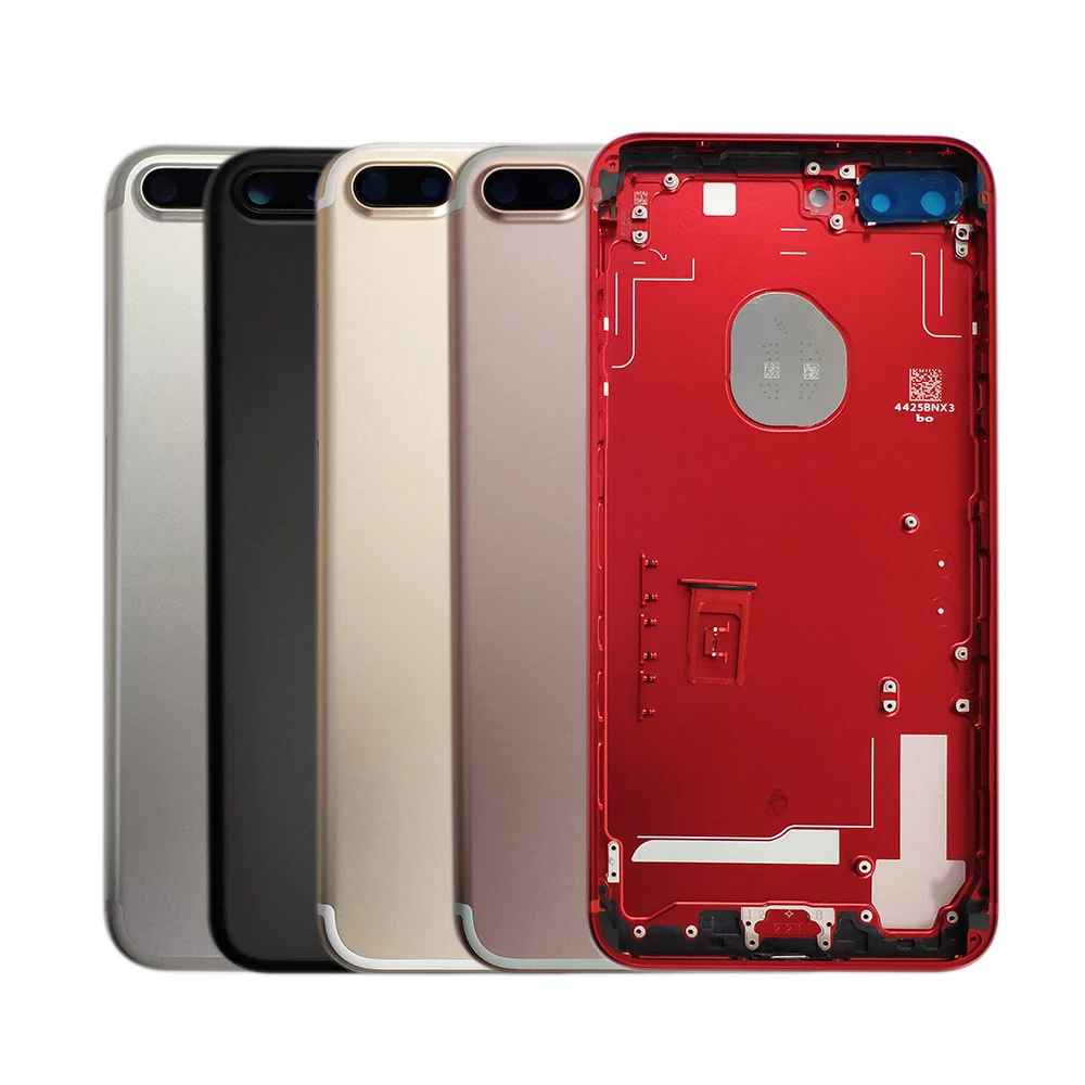 Full Complete  Back Housing Door Battery Cover Case With Frame Parts Assembly Bodys For iPhone7p 7plus