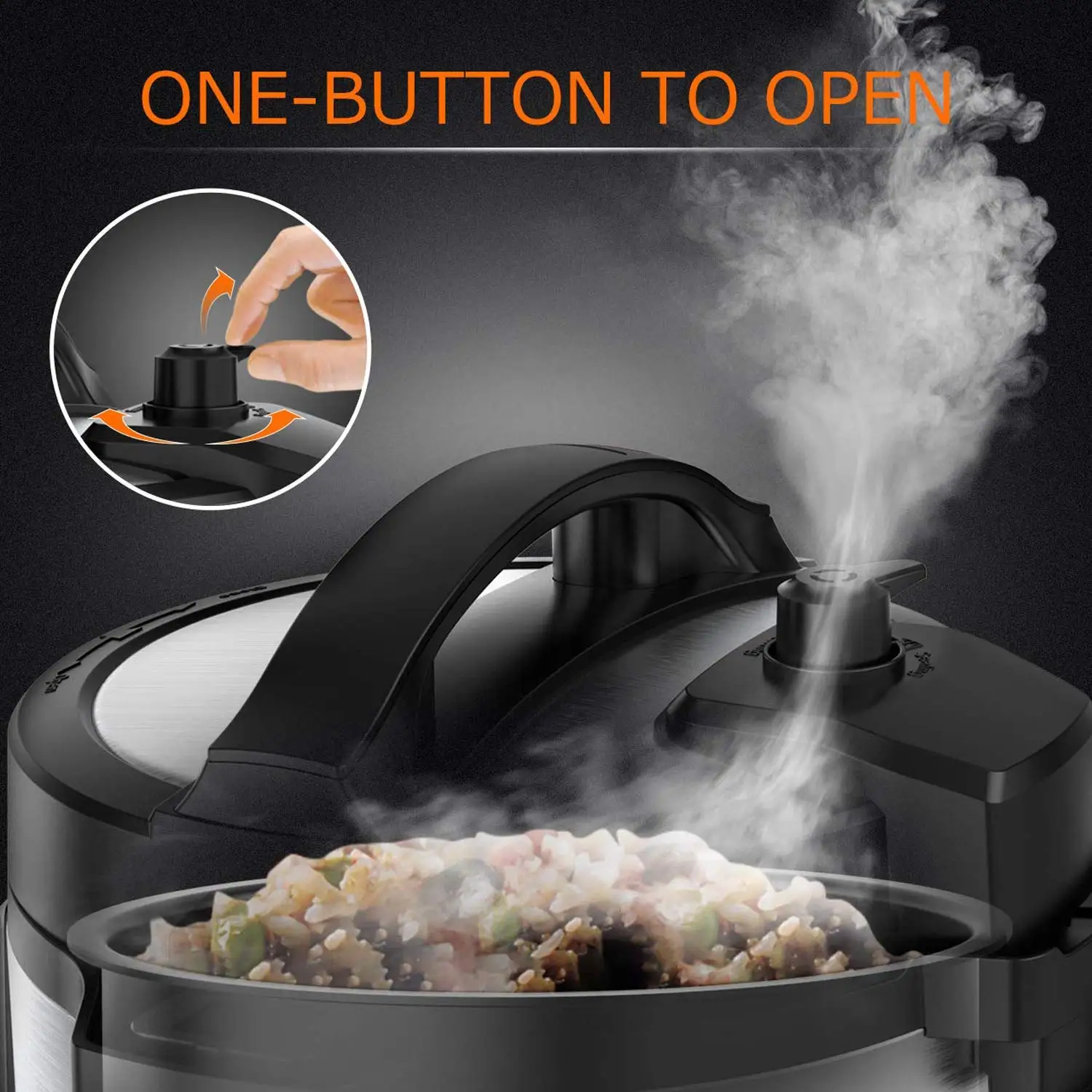 06C Electric Pressure Cooker Kitchen Auto multi Factory Price Power Pressure Pot Air Fryer