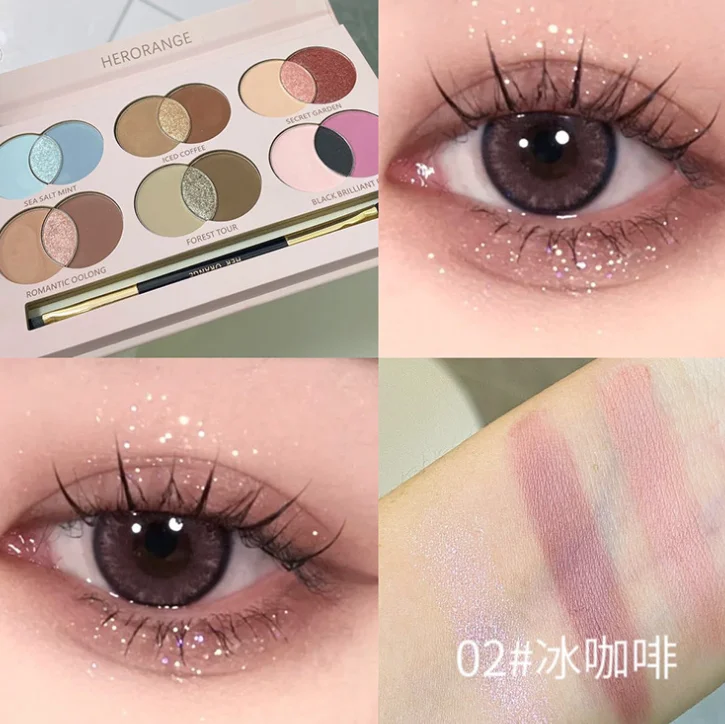 Private label Eyeshadow Pallette Cosmetics 18 Colors Eyeshadow Palette Make Up Pallette