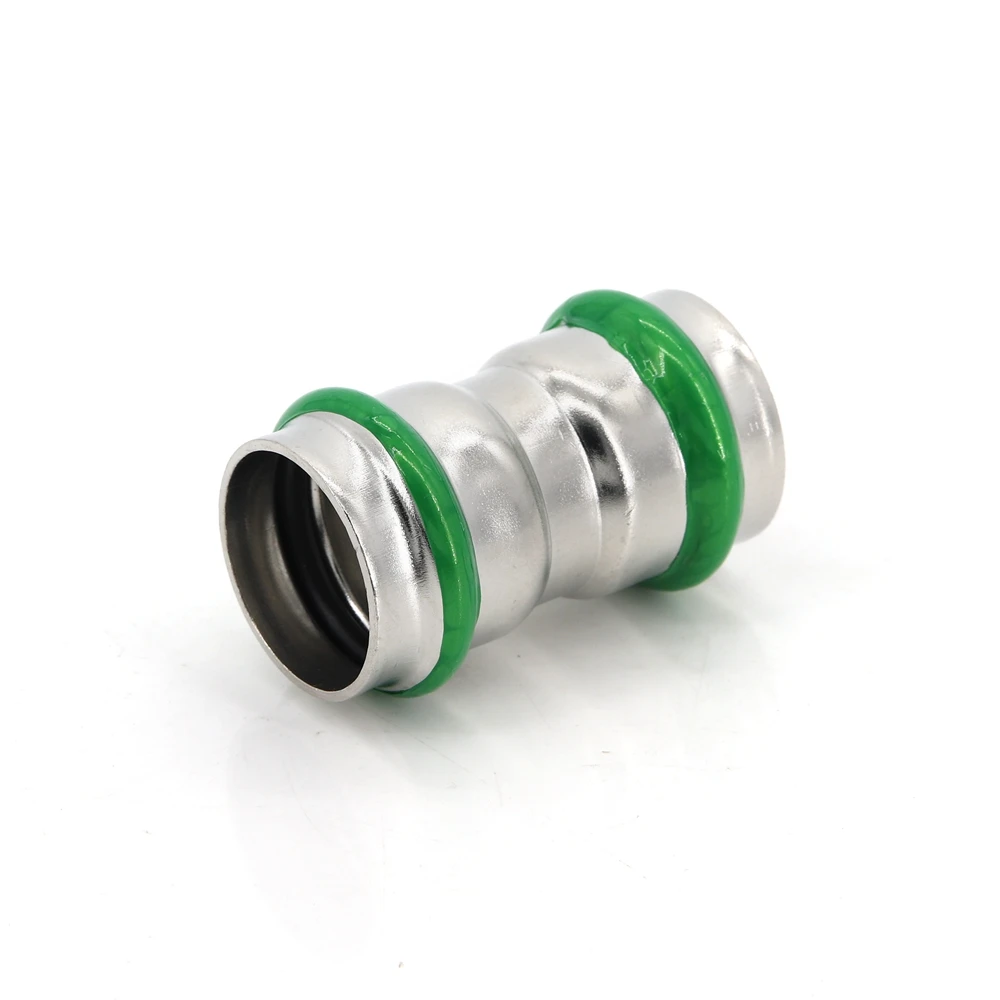 DVGW stainless steel SS316L/SS304 inox press fitting