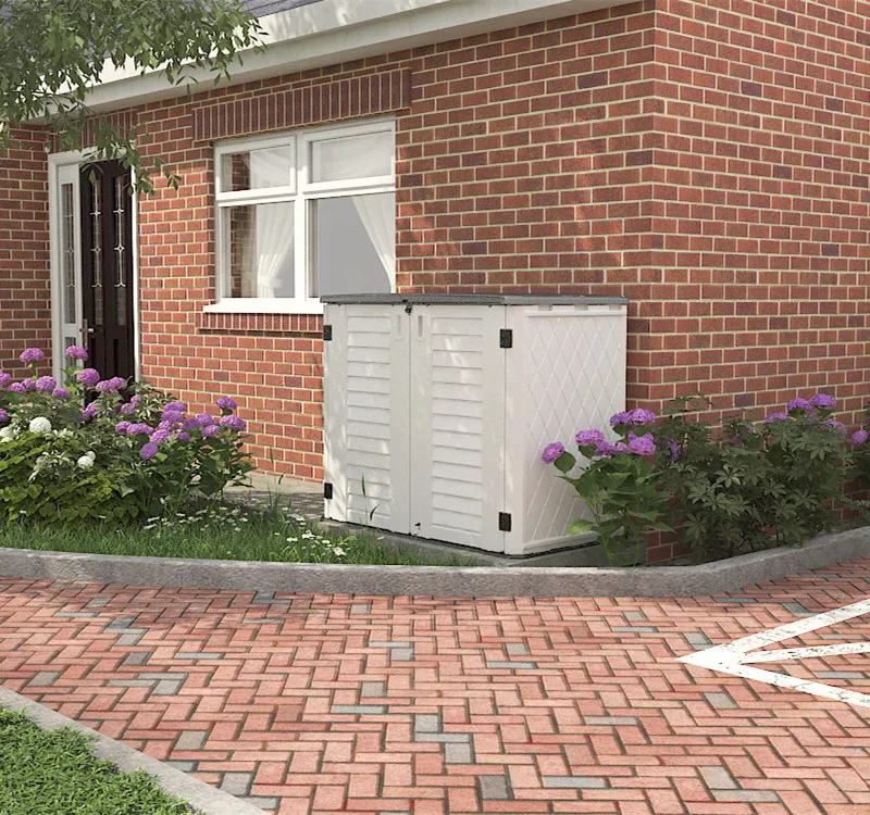 
KINYING outdoor HDPE Plastic Cabinet Home Use Storage Sheds 