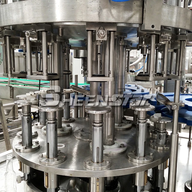 Economy Rotary Type Filling Machine For Cola / Carbonated Soft Drink