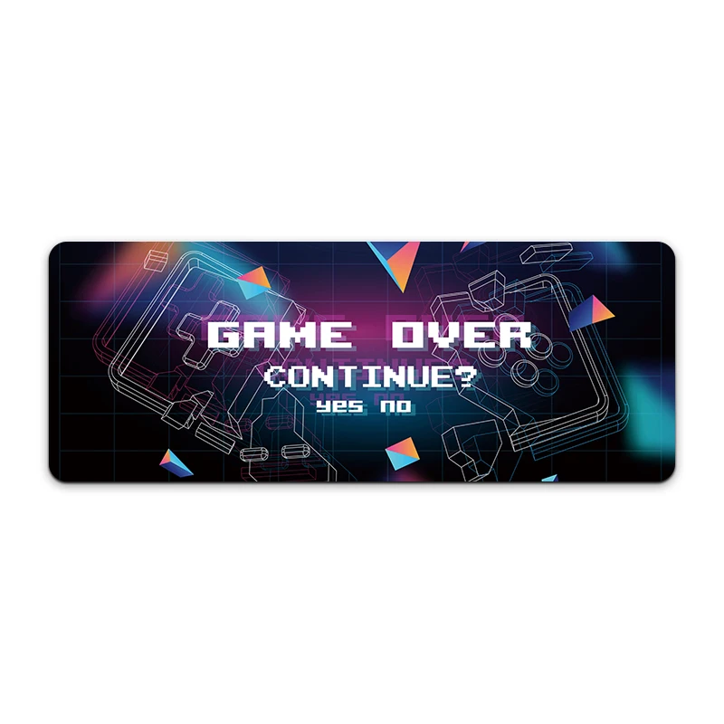 2 новинки, Водонепроницаемый Профессиональный резиновый игровой коврик для мыши, большой размер, компьютерный игровой Настольный коврик