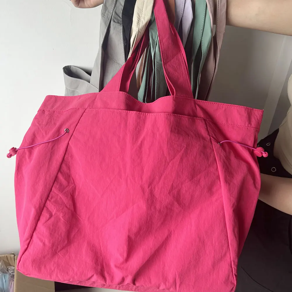 Newest 18L Side-Cinch Shopper Gym Tote Bag Lightweight Luggage Duffle Handbag