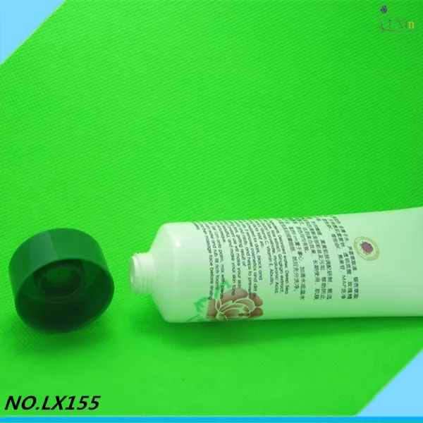 100ml Empty hand cream tubes cosmetic packaging ABL/PBL aluminum plastic laminated face cream tube with screw cap