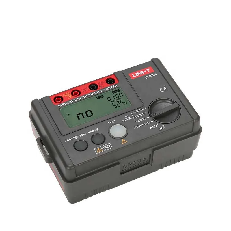 CE certified UT502A AC Voltage household electric test equipment Insulation Resistance Tester resistance meter