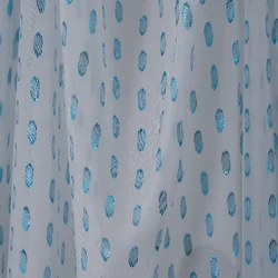 viscose lurex blended metallic chiffon party fabric for clothes