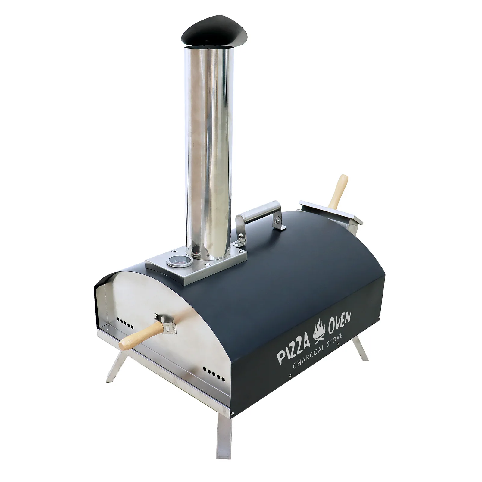 Brand New Design Mobile Pizza Maker Portable Charcoal Fired BBQ Pizza Oven Outdoor for Picnic Use Park