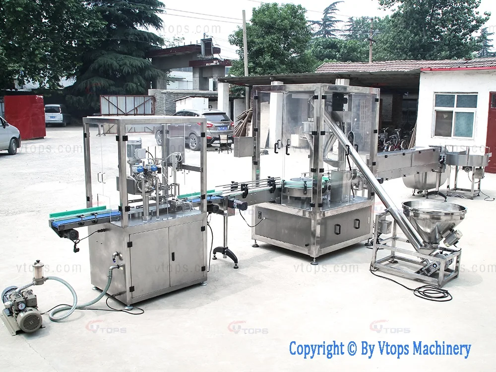 CN Supplier CE Toner Flour Spice Salt Sugar Protein Dry Powder Automatic Auger Filler Filling Packing Machine