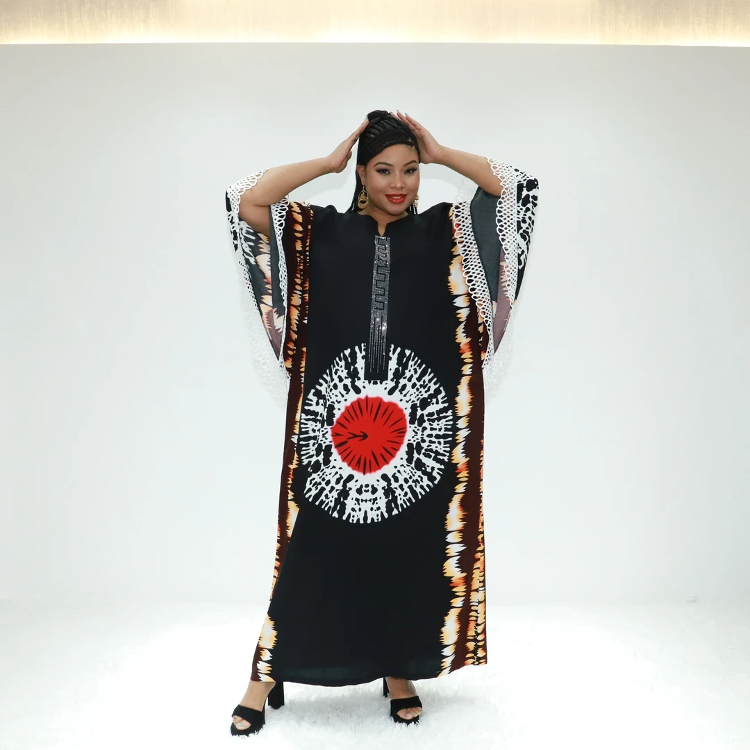 Africa clothing necklace abaya  African Favourite AY Fashion AC8480-A27BS39 Togo Fashion Dera