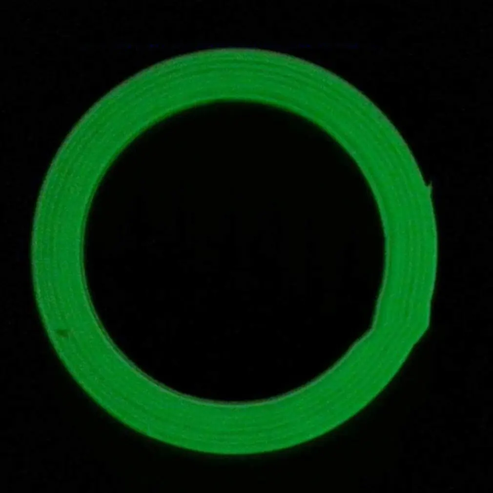 Luminous Tape 1.5cm*1m 12MM Self-adhesive Tape Night Glow In Dark Safety Warning Security Stage Home Decoration Tapes