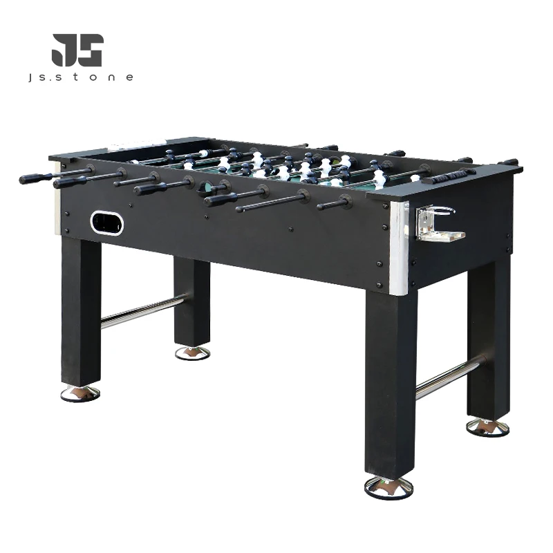 Indoor Pub Game MDF Room Sports black Foosball Table Hand Football  Table Soccer Game