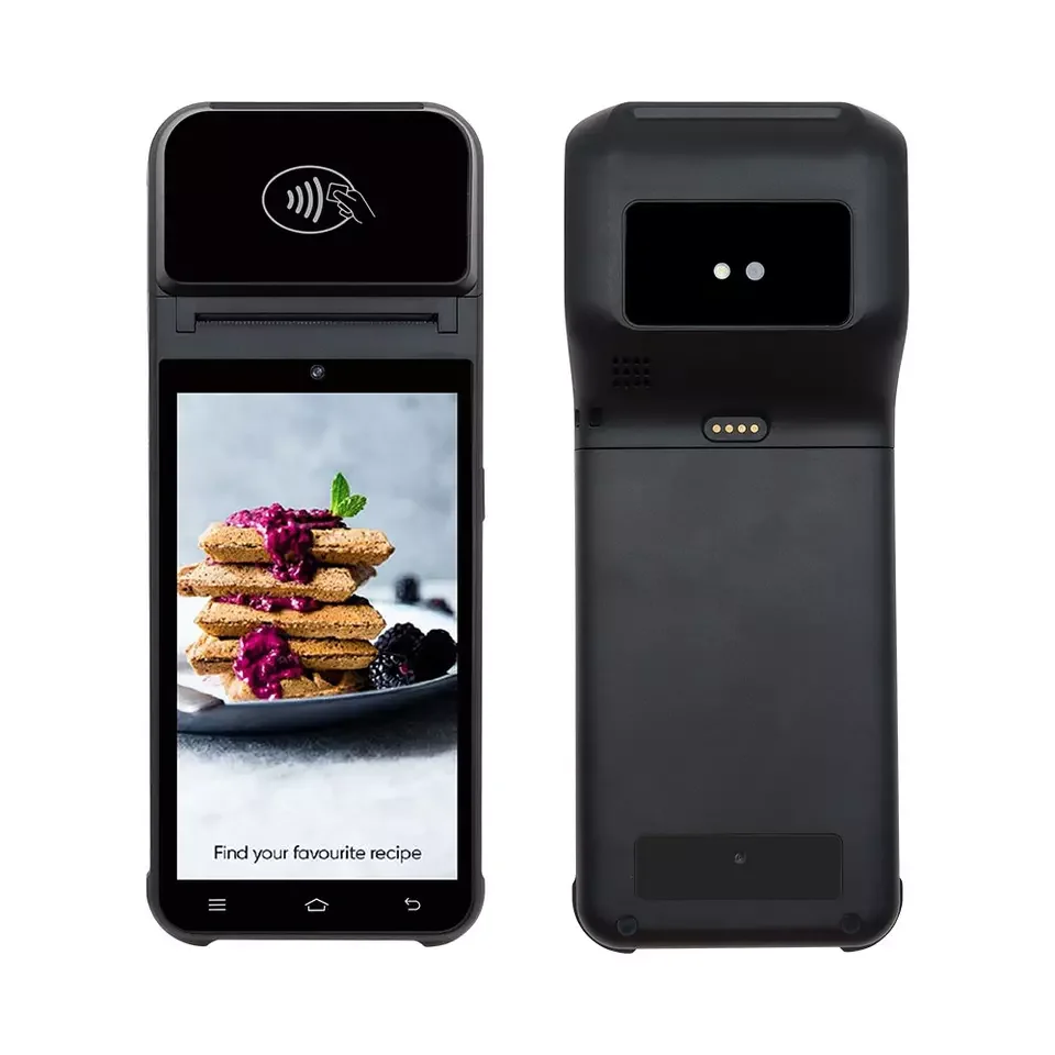 5,5 дюймов портативный POS 4G сеть Android 12 версия
