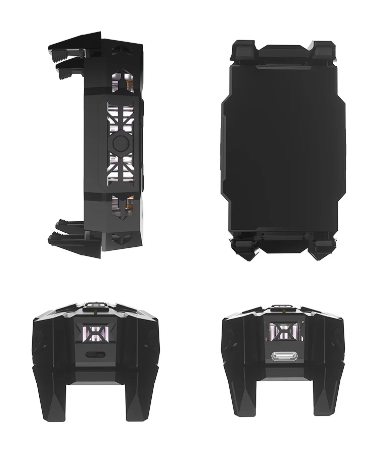 Magnetic RBG Mobile Phone Radiator Back Clip Cooler With 15W Wireless Charger Universal