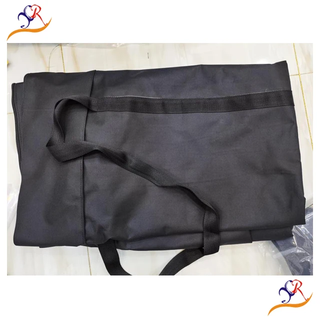 Portable base zipper bags/economic handle bags