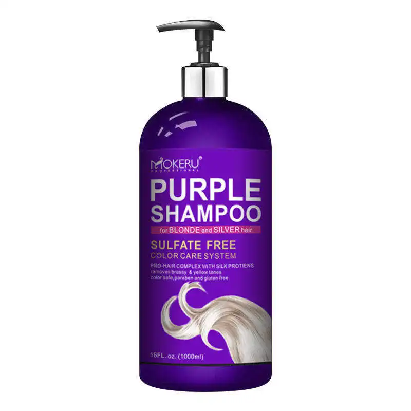 Shampoo Made in China All Natural Purple Shampoo Hair Treatment Biotin and Collagen Shampoo OEM Customized
